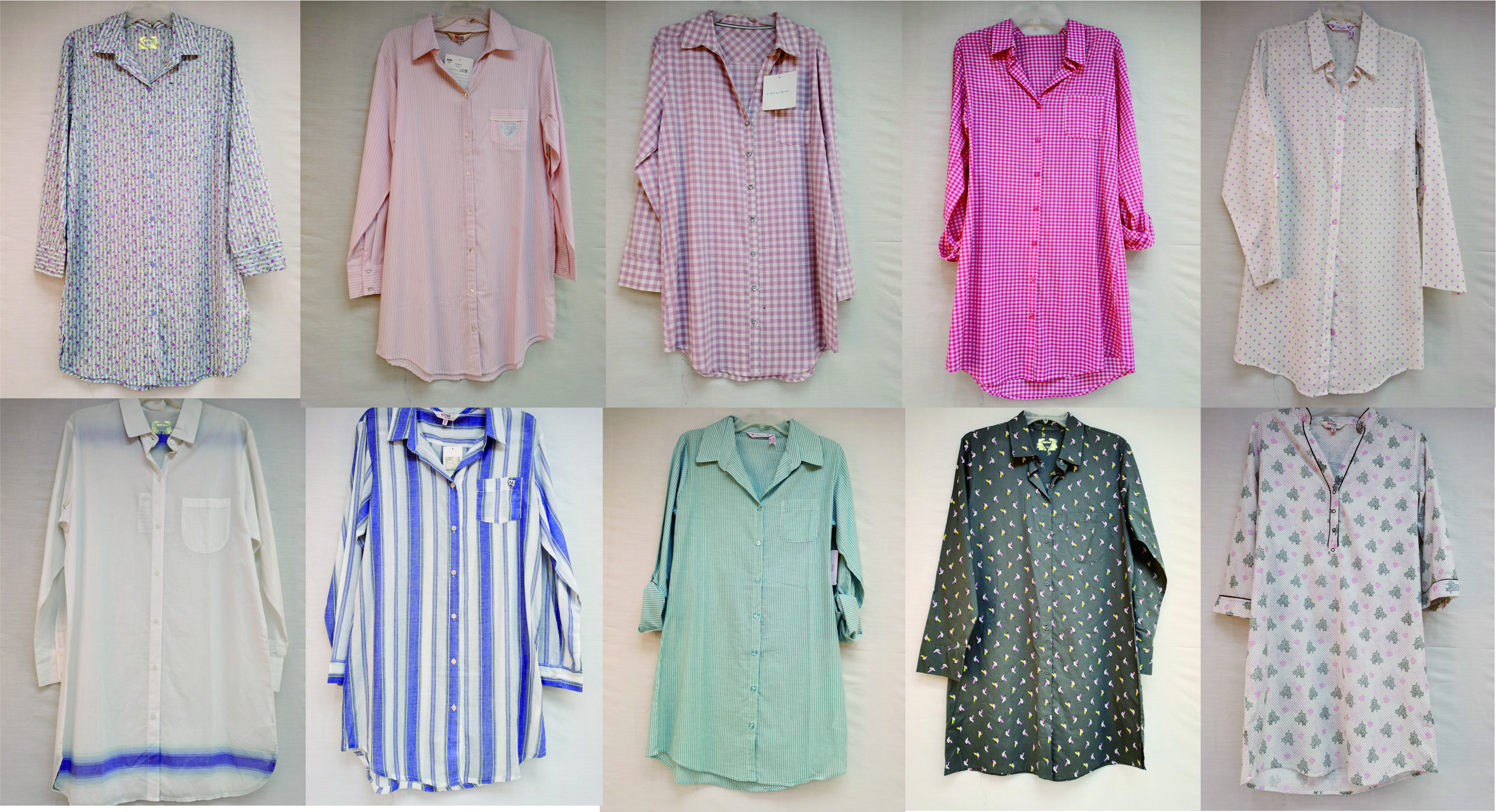 Women's woven dresses with long sleeves