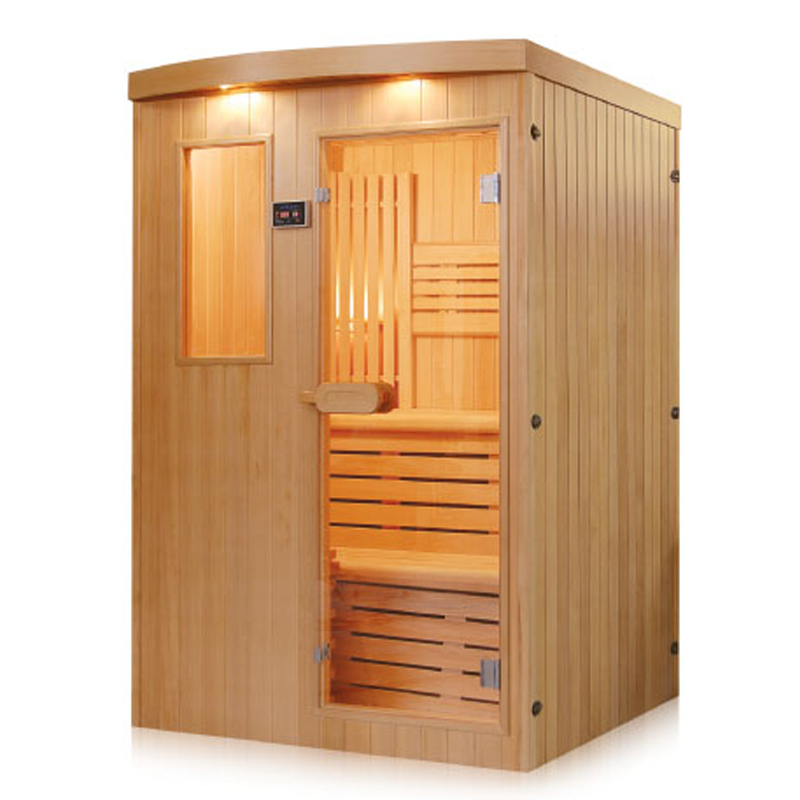 traditional sauna room for 2 person