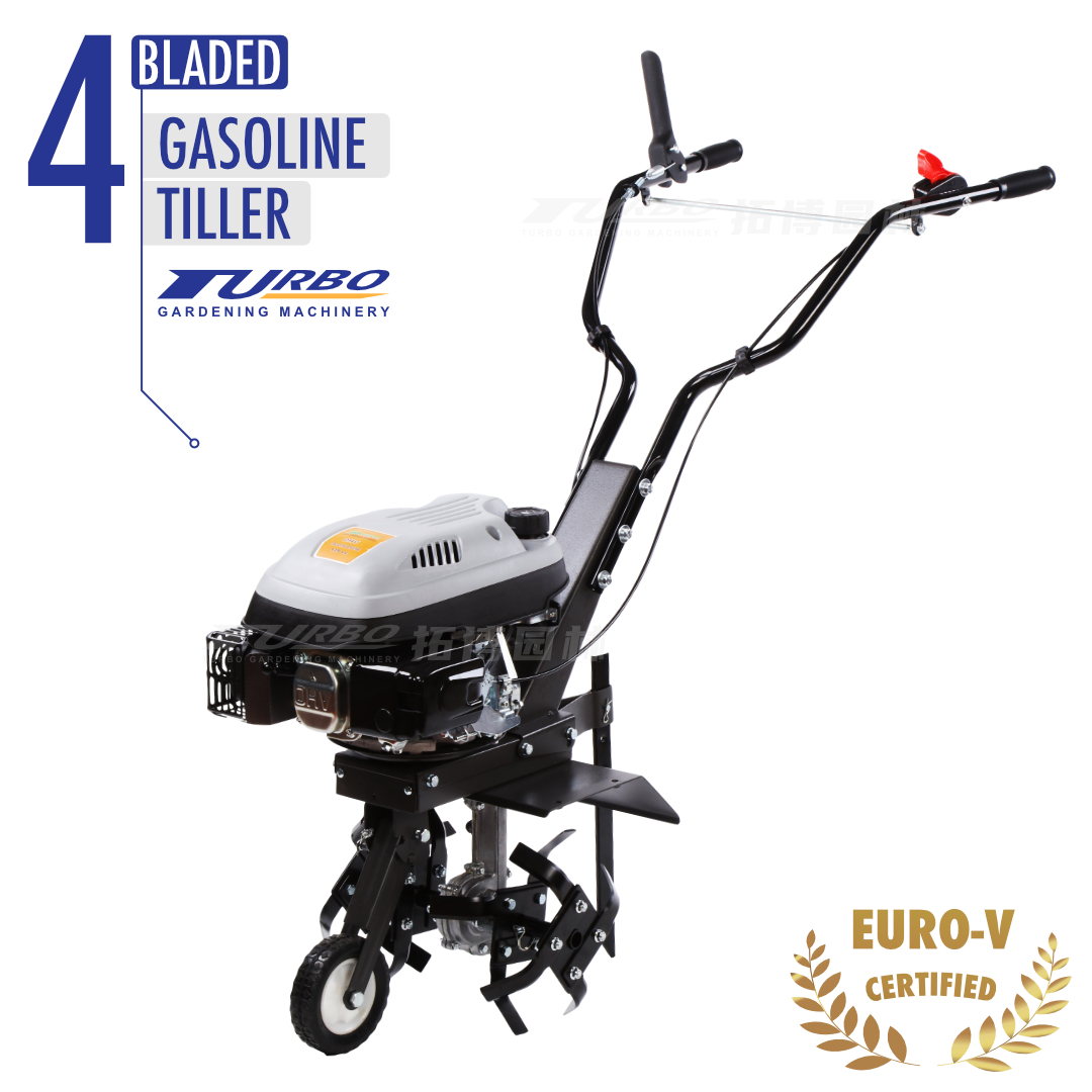 Tiller-Turbo Gardening 4-Bladed
