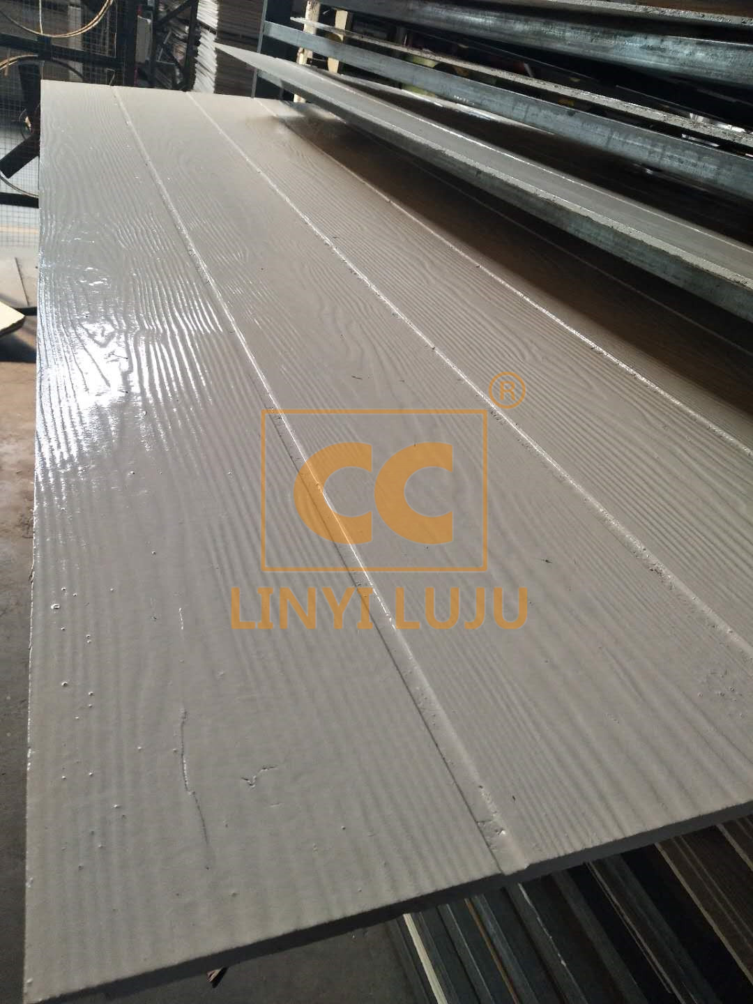 Surface slotted smart OSB, smart OSB grooved wall panels
