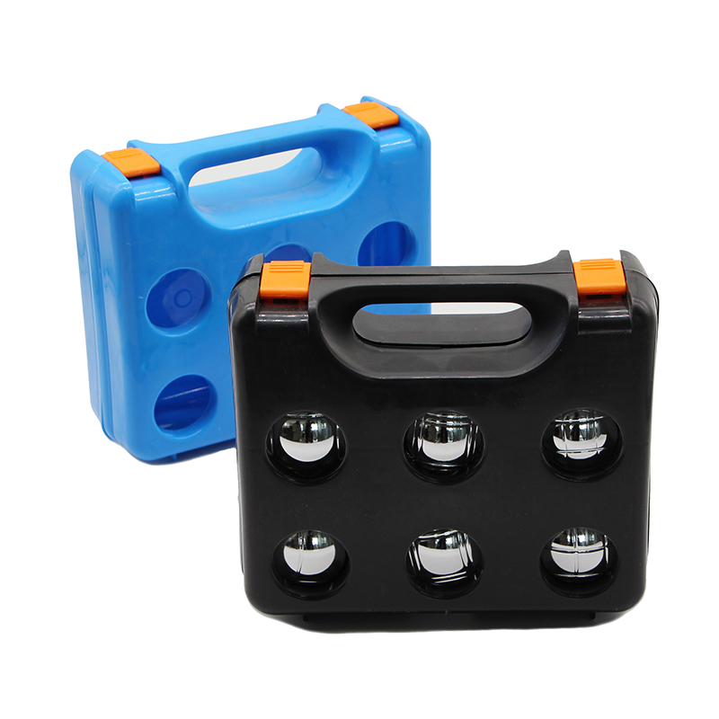 6 ball 73mm metal petanque sets for promotion and gift