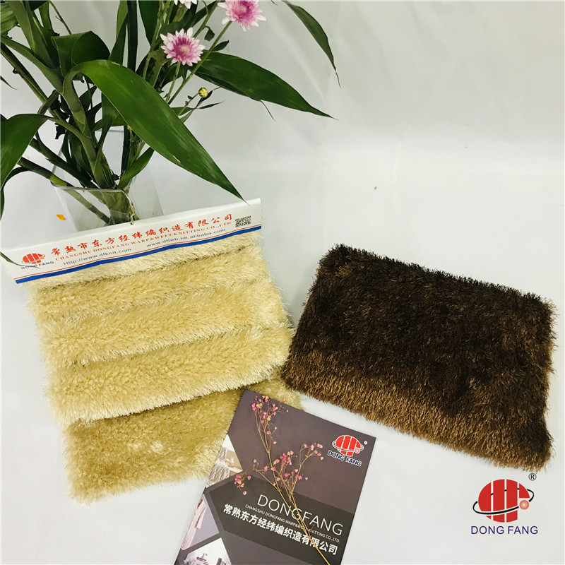 100% polyester pine needle sherpa