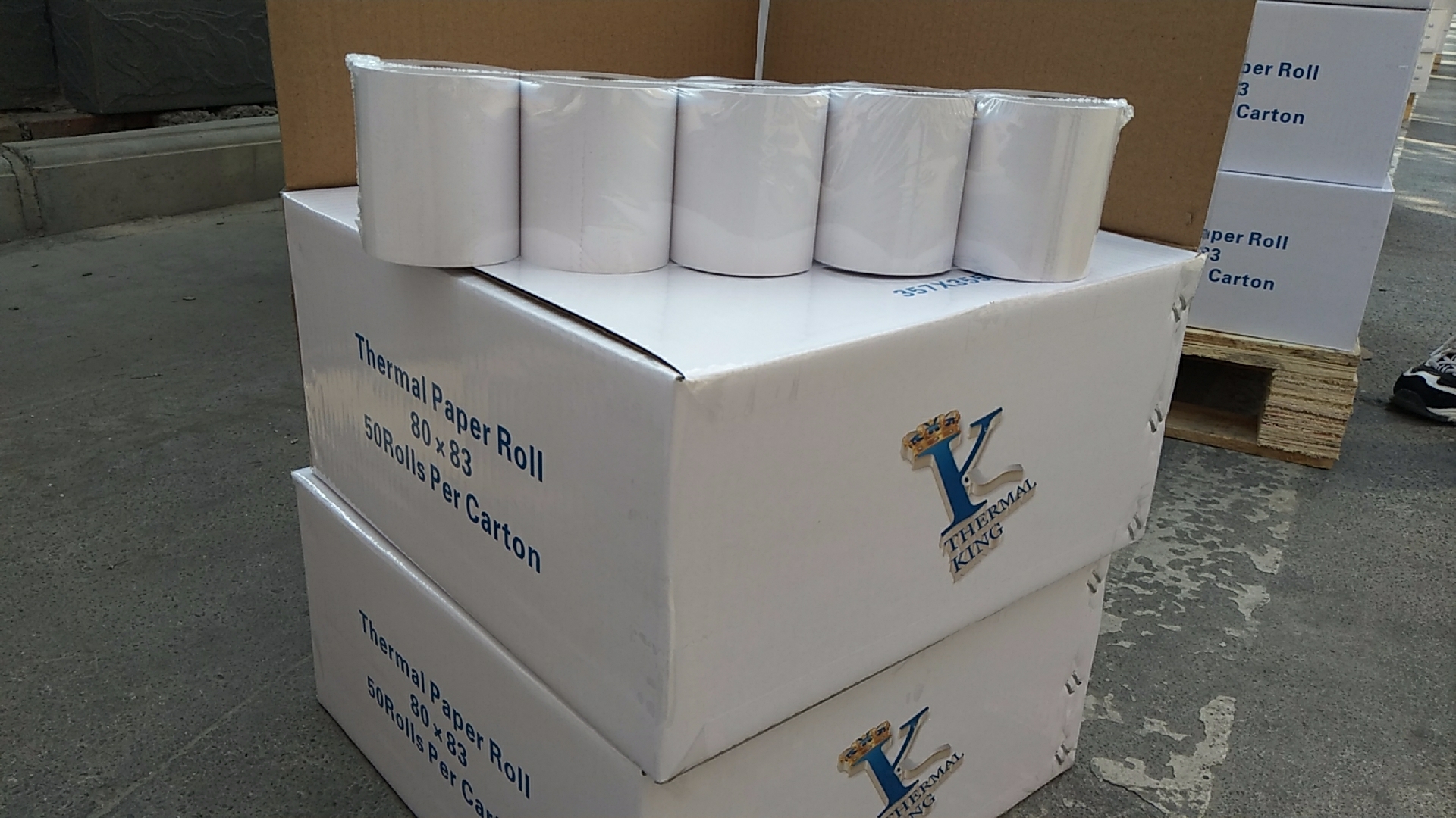 Thermal paper rolls,thermal tage 57x40mm