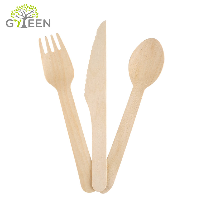 disposable wooden cutlery