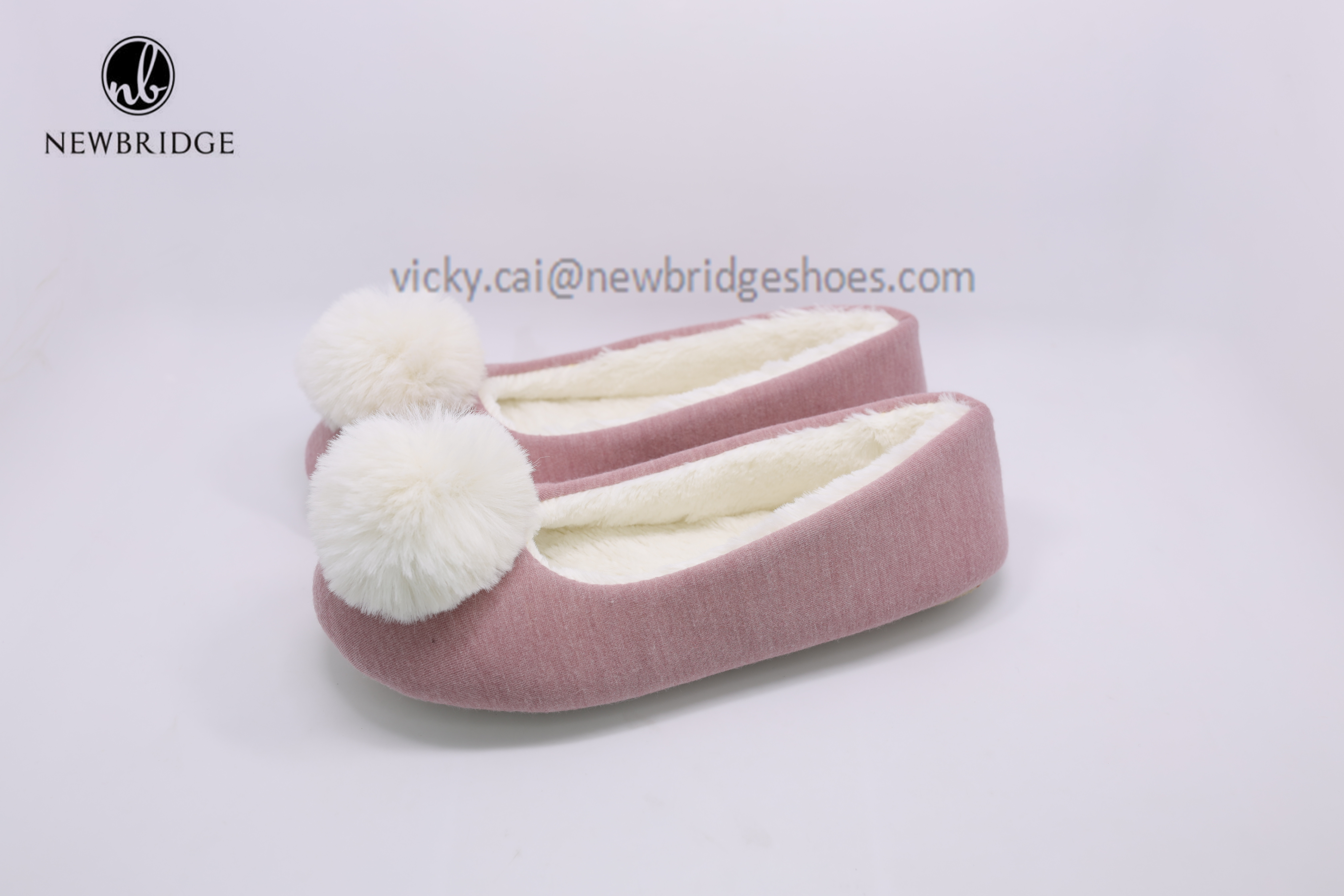 Pompom Ballerina Slipper