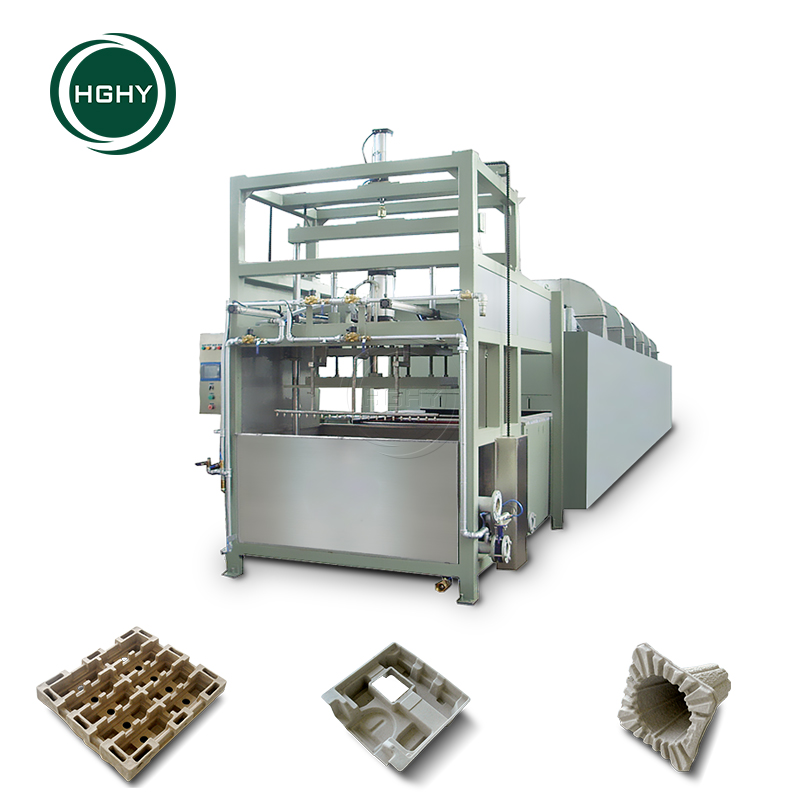 HGHY Pulp Molding Auto / Semi Auto Industrial Packaging Machine