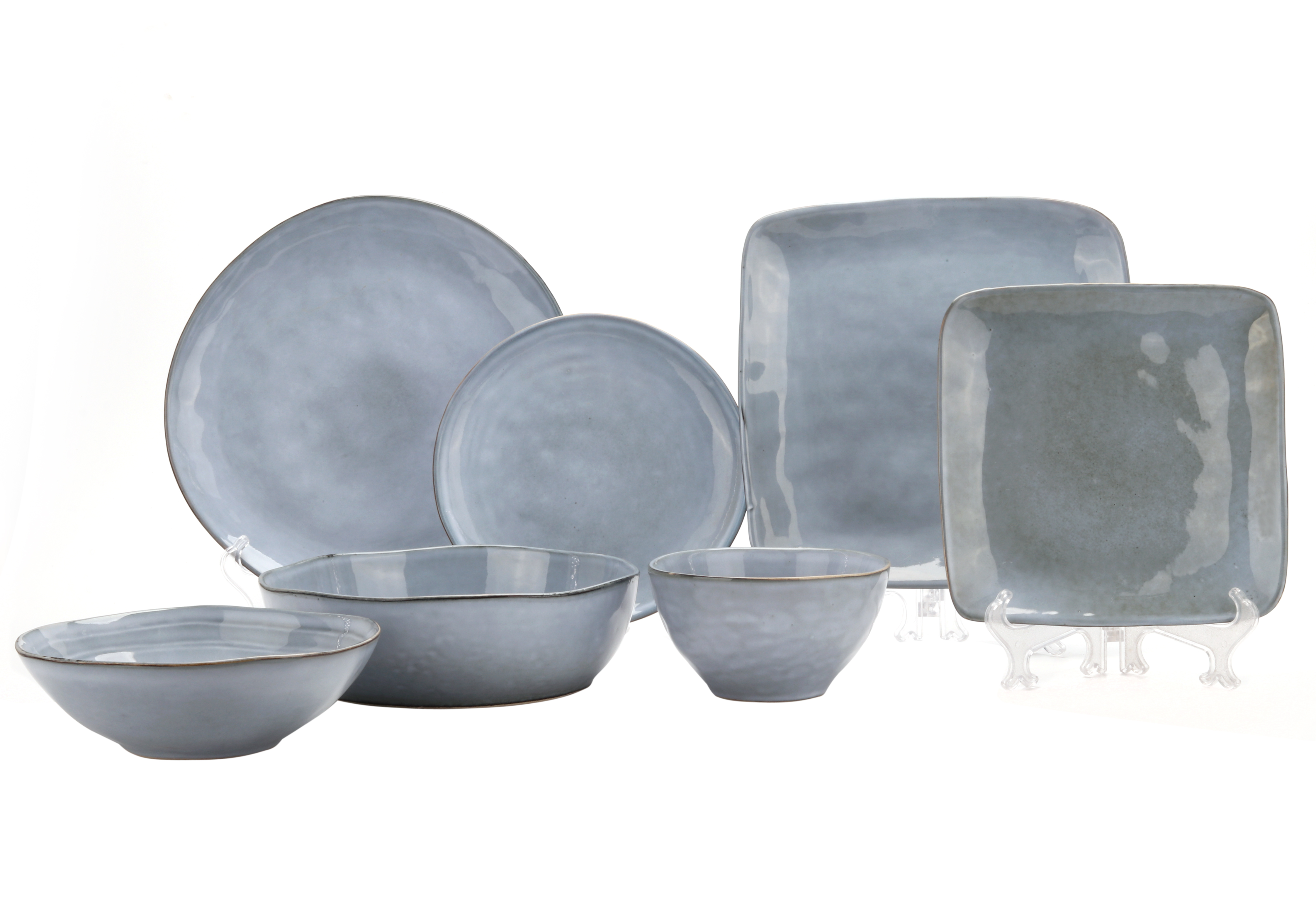 Stock stoneware dinner set