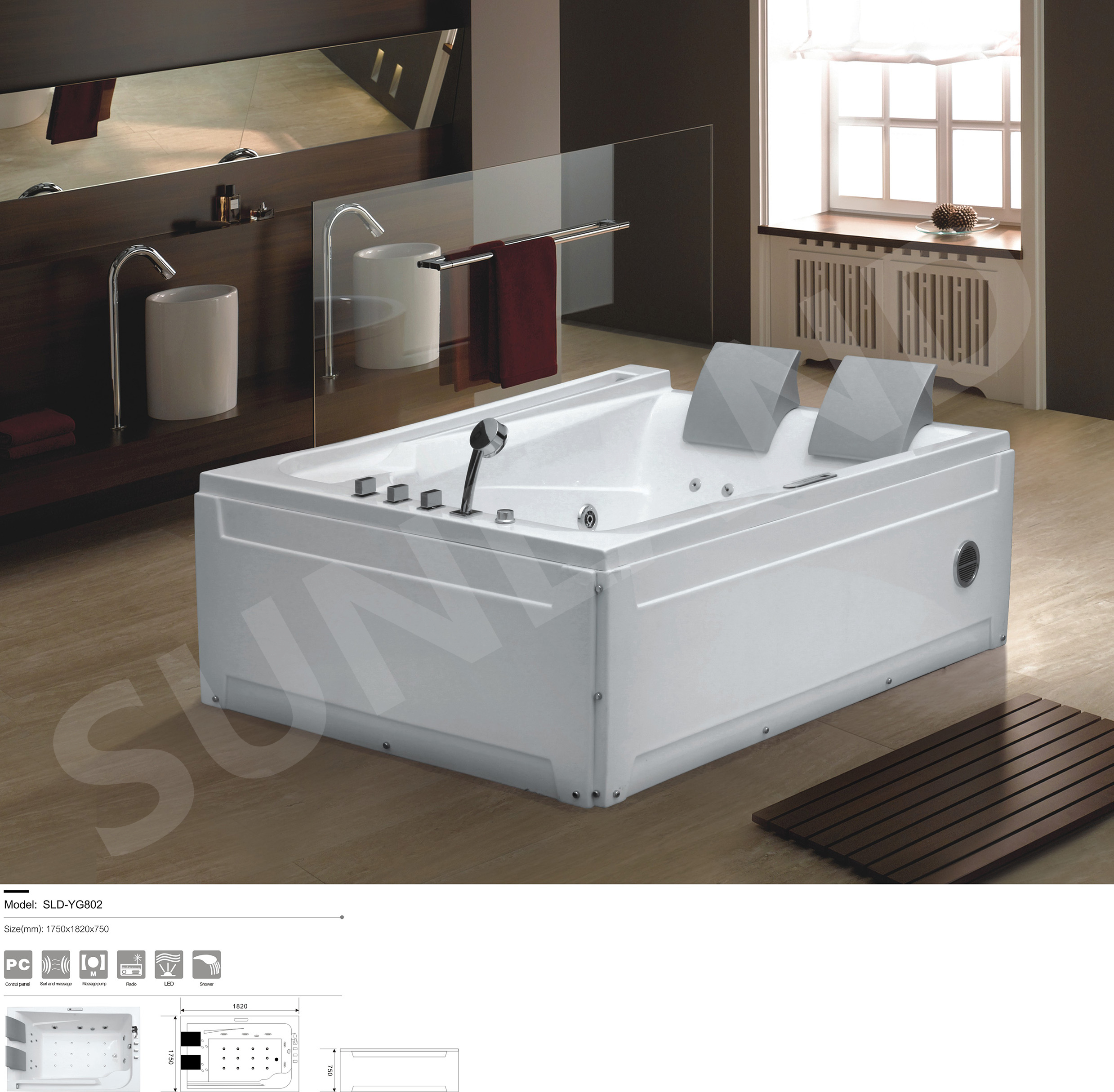 Massage Bathtub