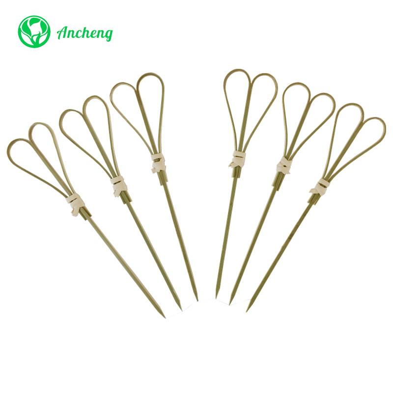 Bamboo heart picks