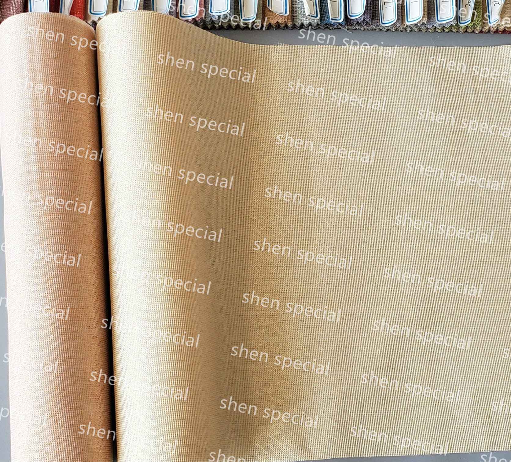table runner Christmas decoration fabric copy jute with silver/gold thread