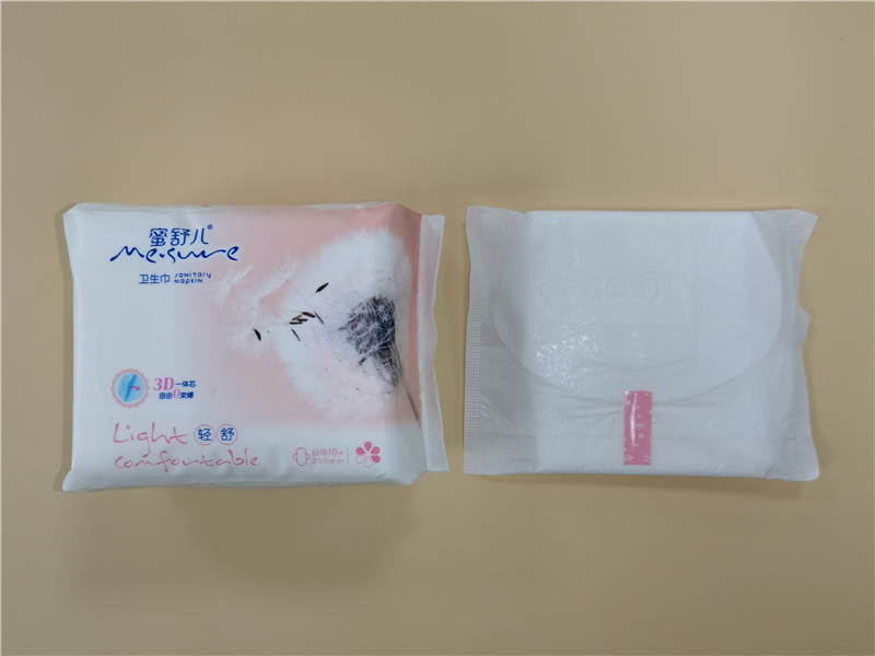 sanitary napkin with cottony comfortable 250mm for women menstrual day use ultra thin