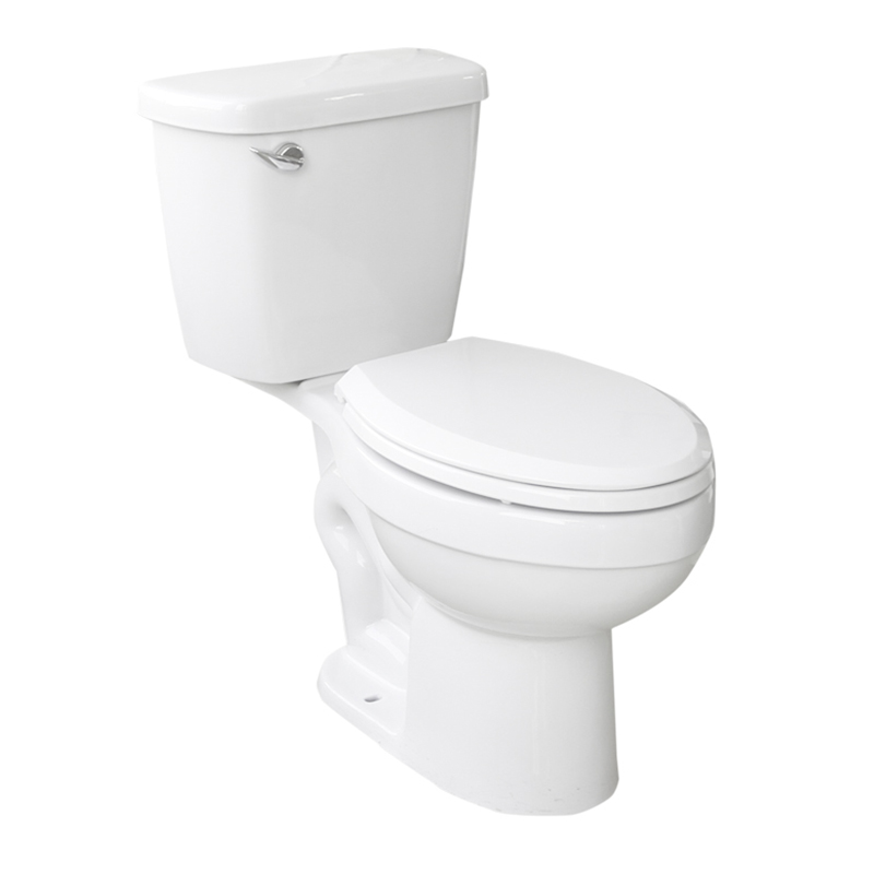KZ7430 4.8L Elongated Two Piece Toilet, S trap