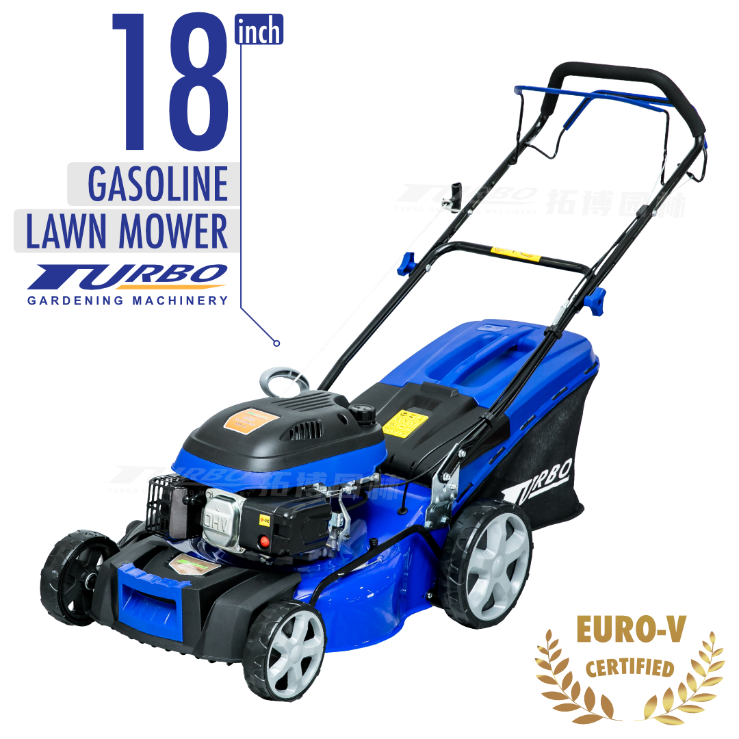 Lawn Mower-Turbo Gardening 18-inch Series