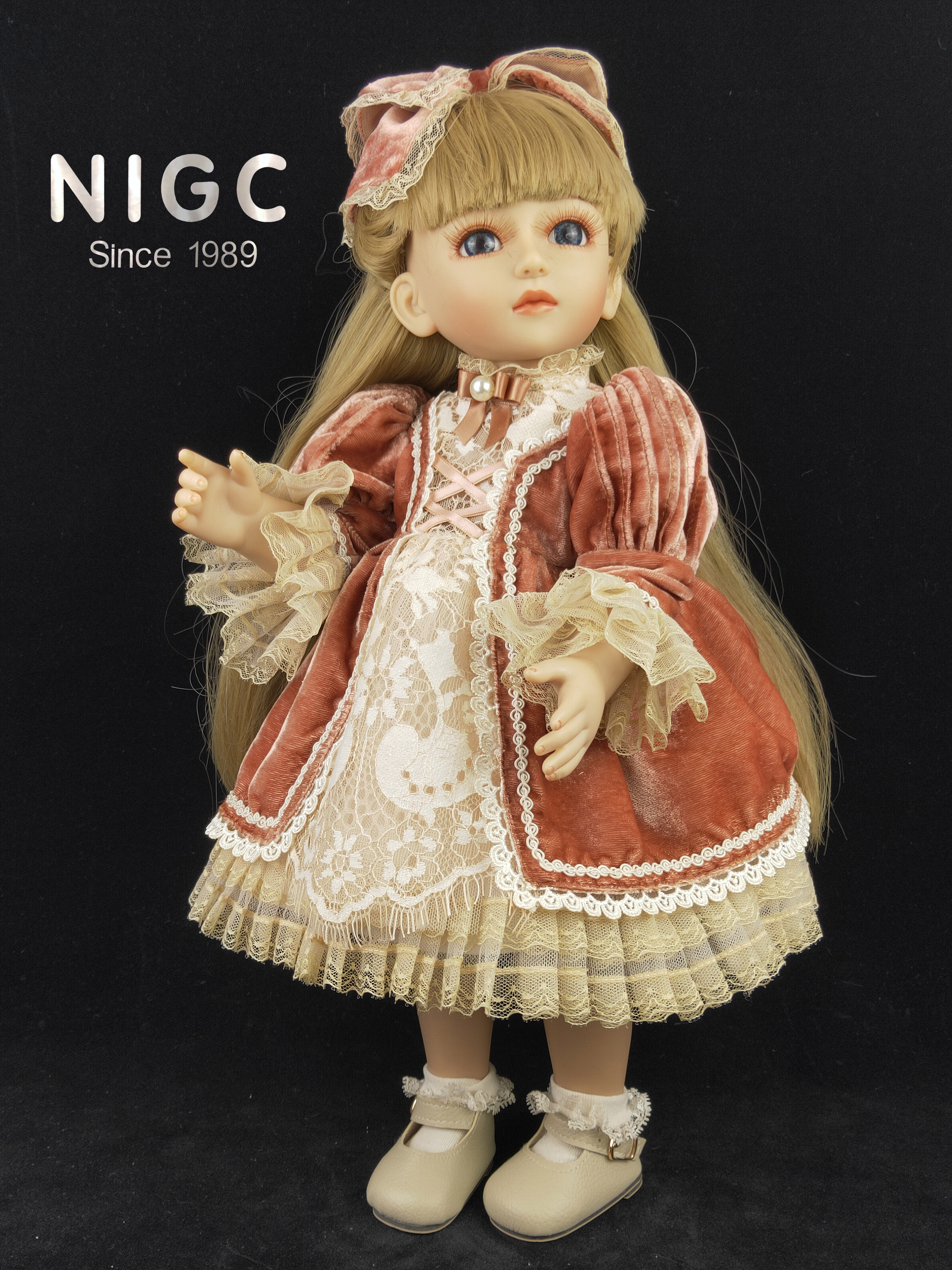 18“ Bjd Plastic Doll