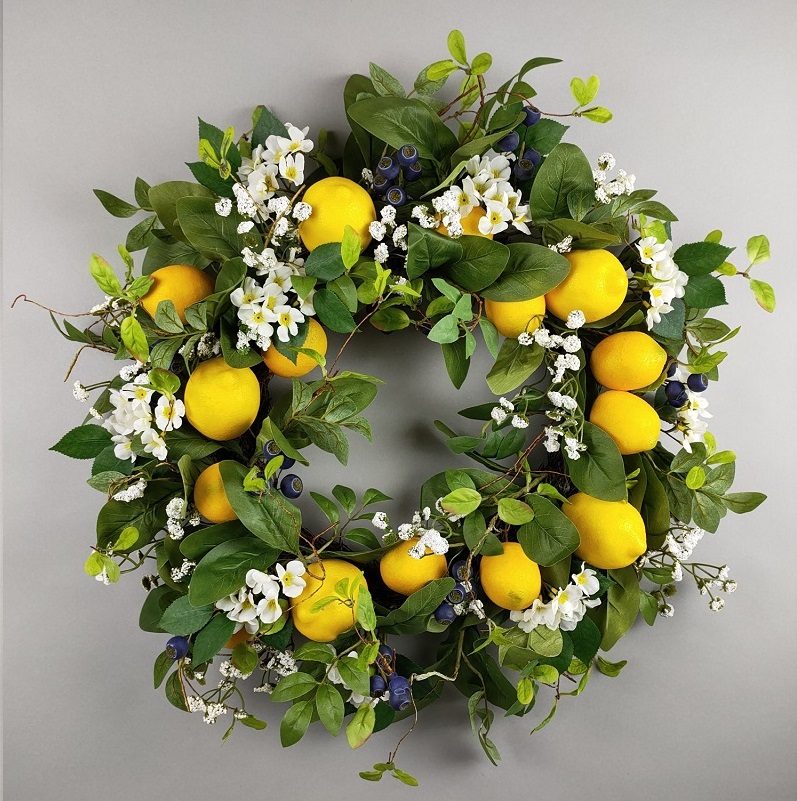 Lemon Wreath