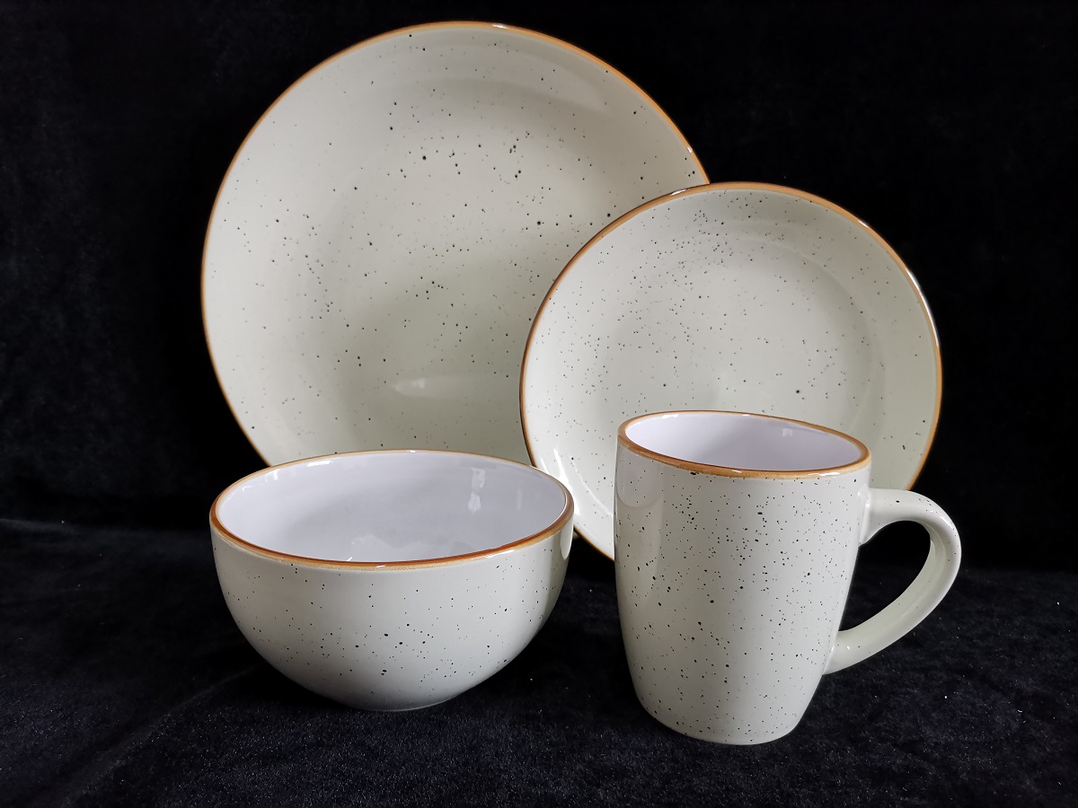 Stoneware 16pcs dinner set