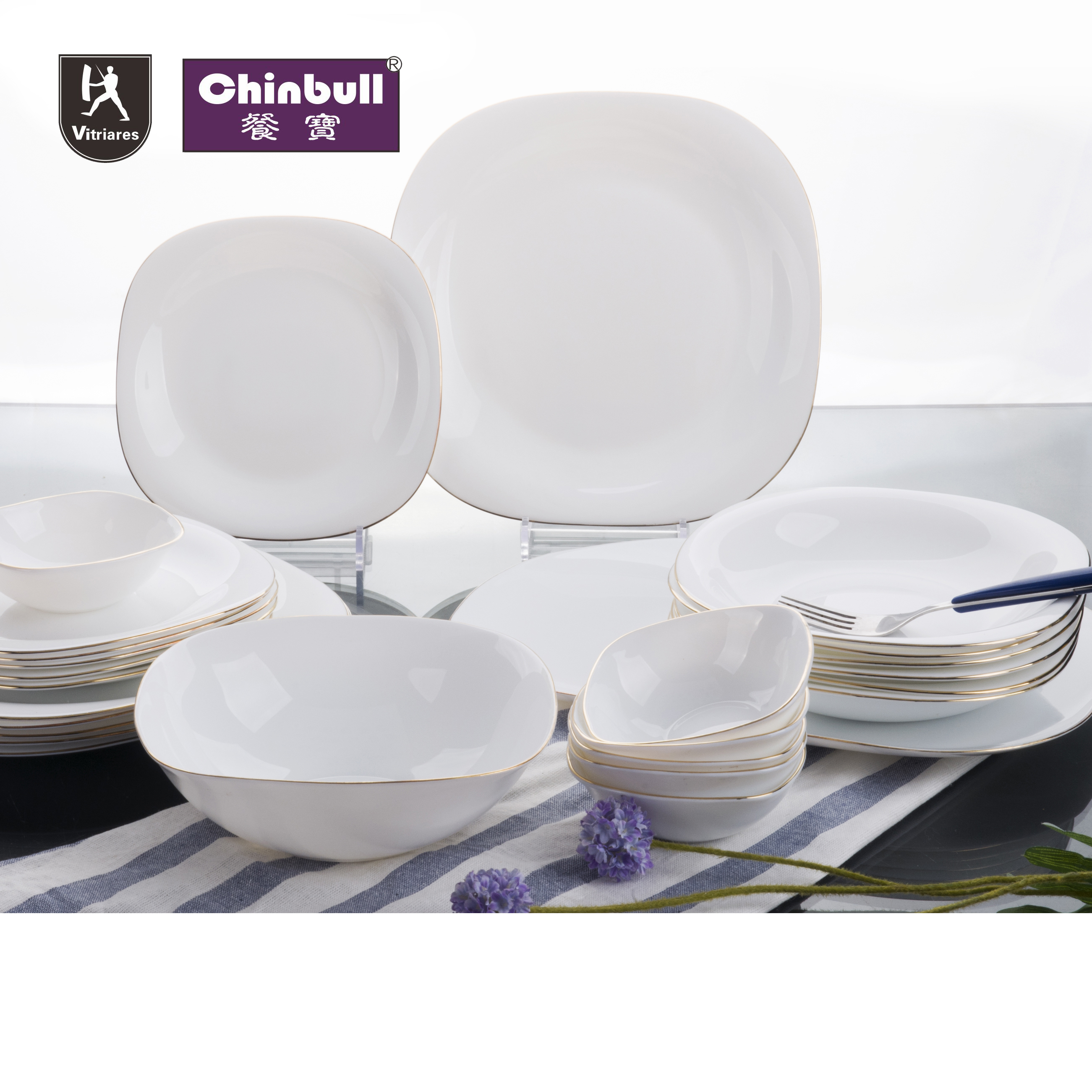 26pcs dinner set (opal glassware）