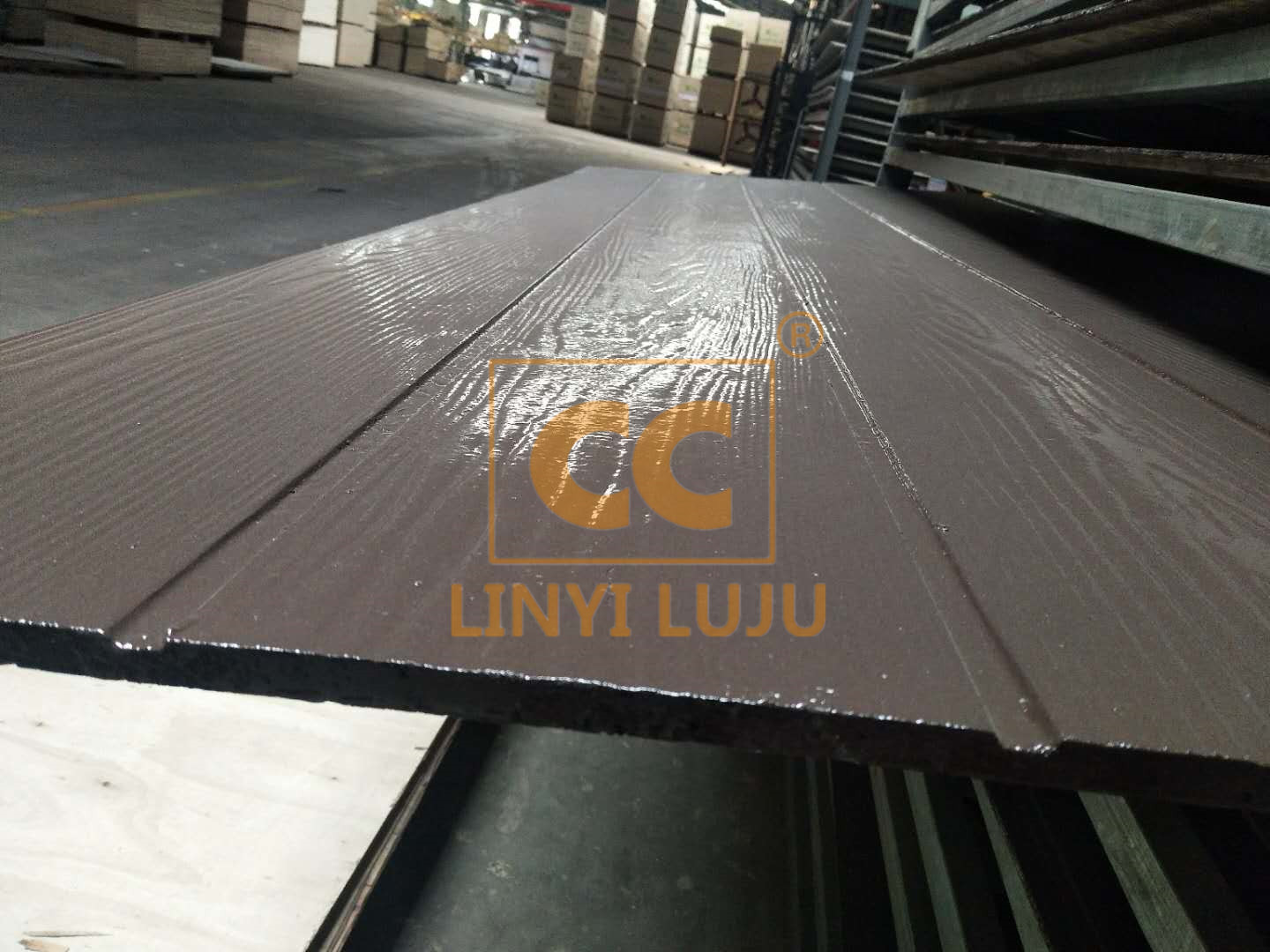 Surface slotted smart OSB, smart OSB grooved wall panels