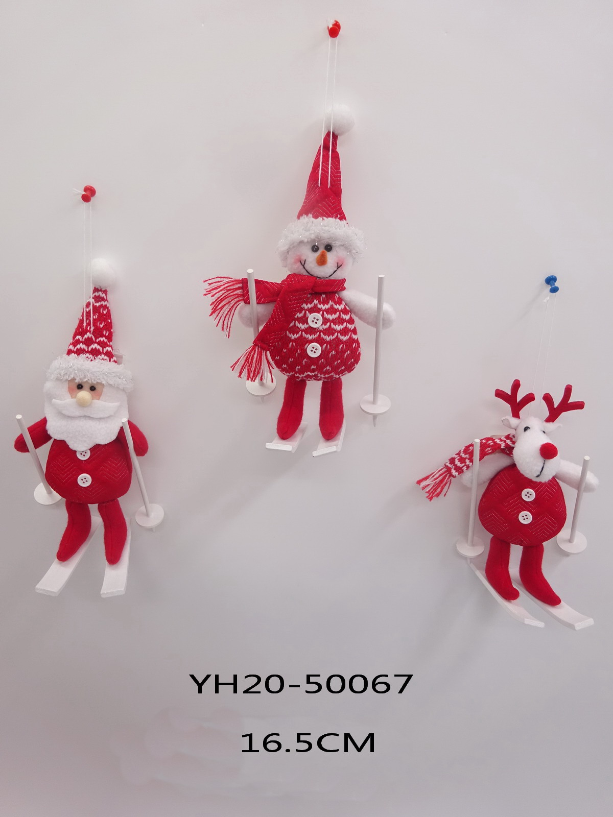 Christmas Deco,Xmas Decoration,Seasonal Deco,Seasonal Decoration,Seasonal Ornament,gift,fabric,plush 16. 5cm Santa/Snowman/Reindeer