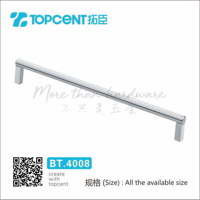 Topcent stainless steel furniture cabinet metal pull door handle