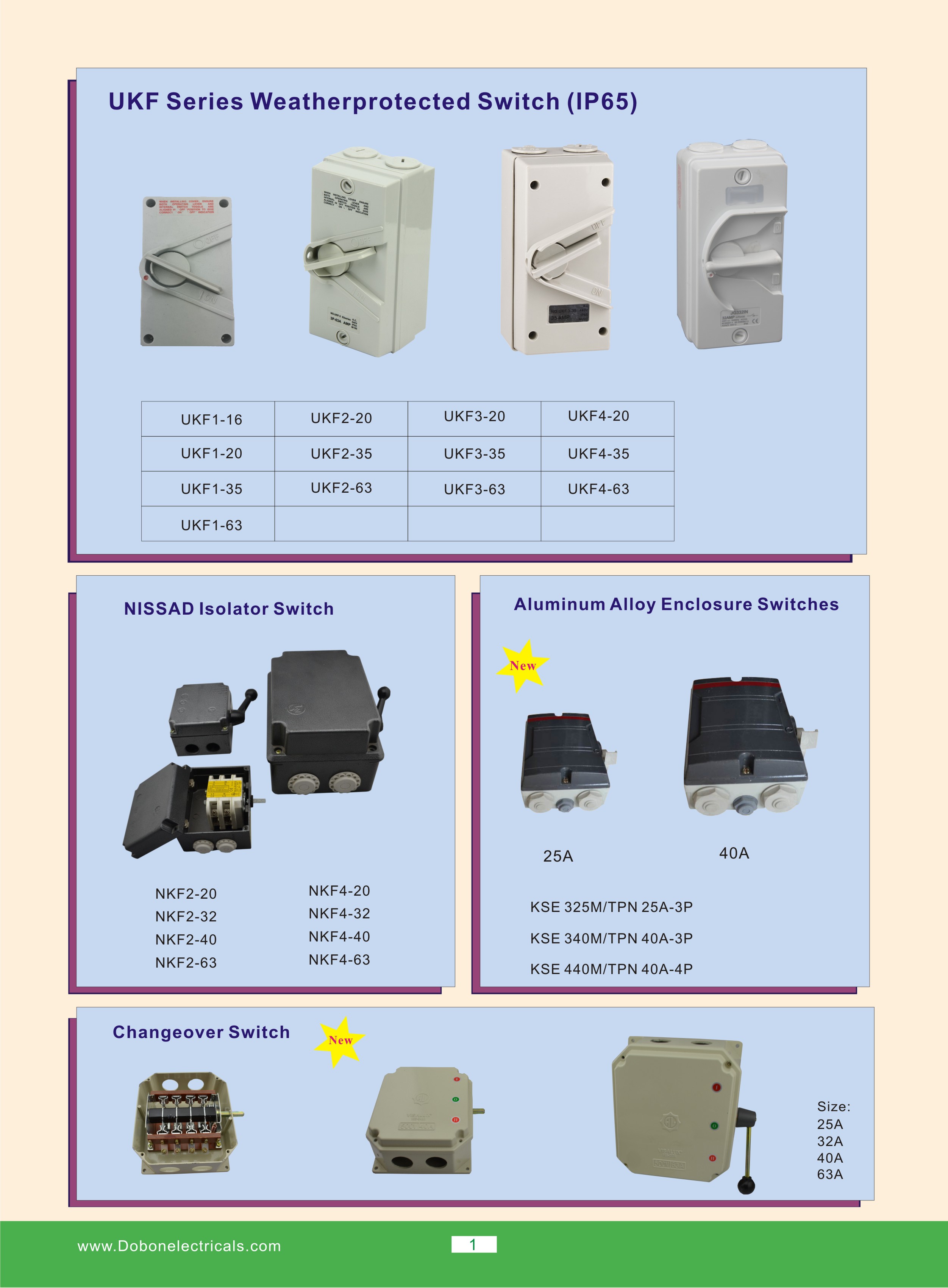 Electrical products and accessories