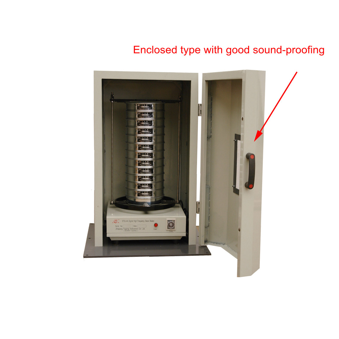 Enclosed High Frequency Sieve Shaker