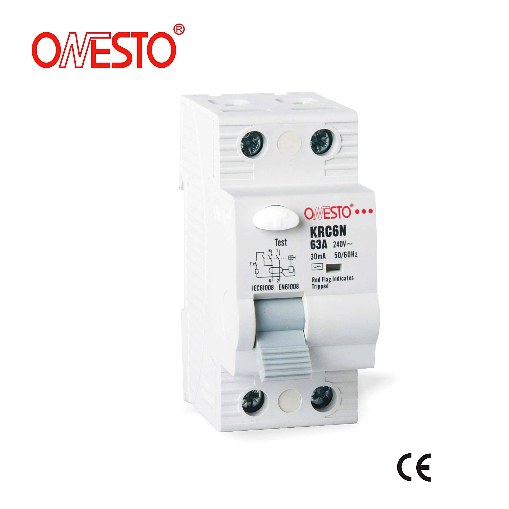 Onesto Residual current circuit breaker KRC6N