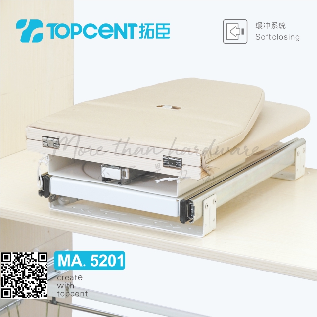 【TOPCENT】Topcent wardrobe accessories folding ironing board