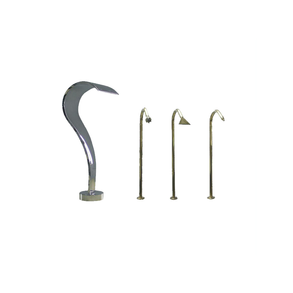Stainless steel spray fountain