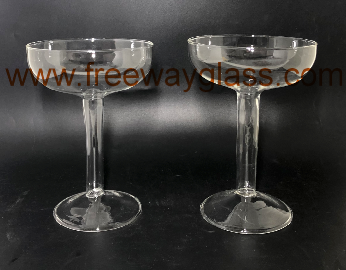 High Borosilicate Martini Cocktail Glass