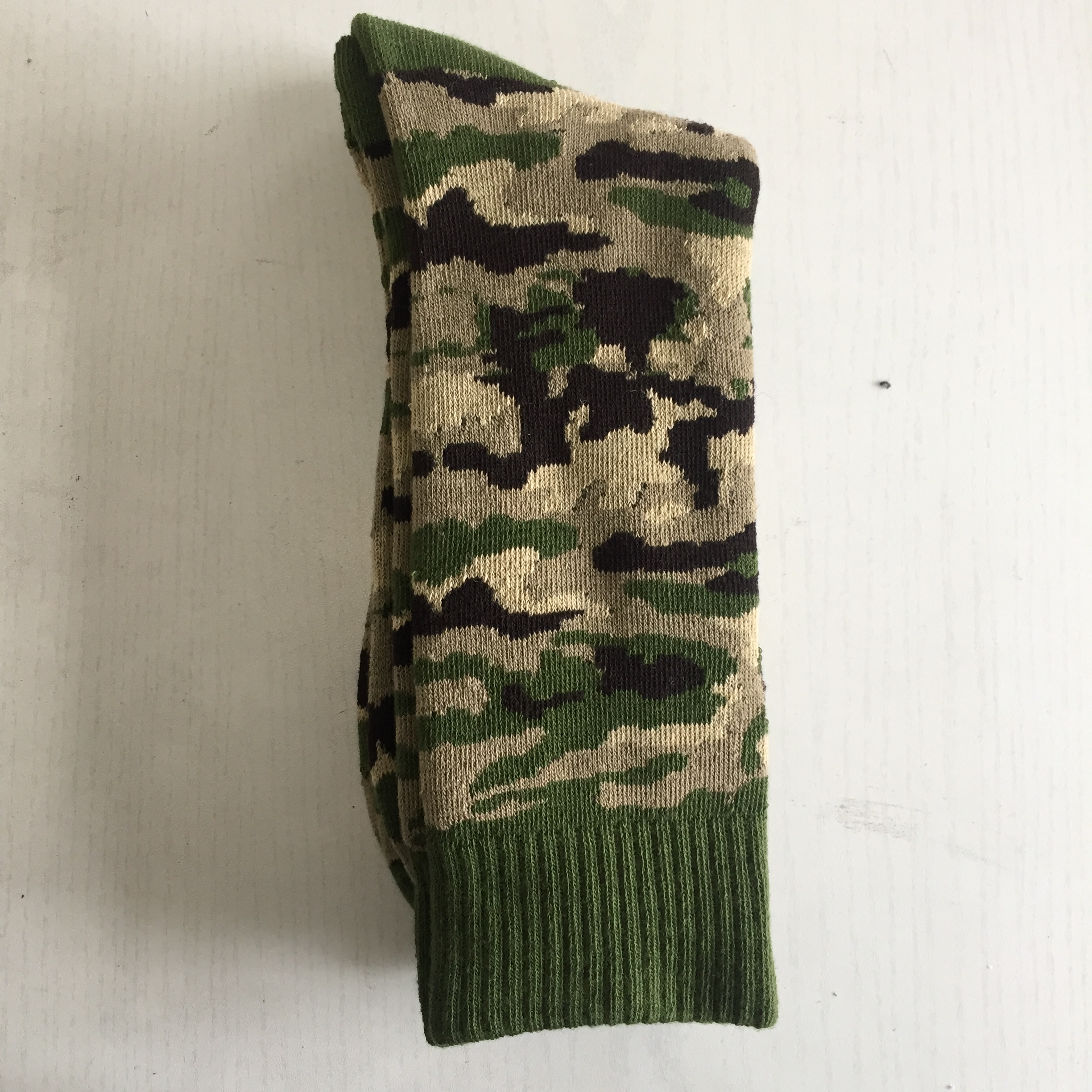 Mens Camo crew socks