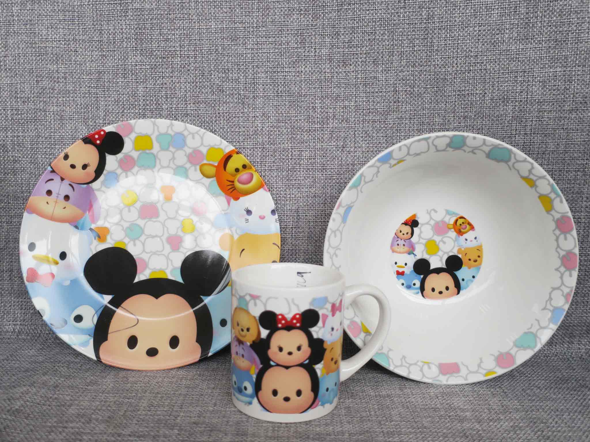 3pcs kids tableware set