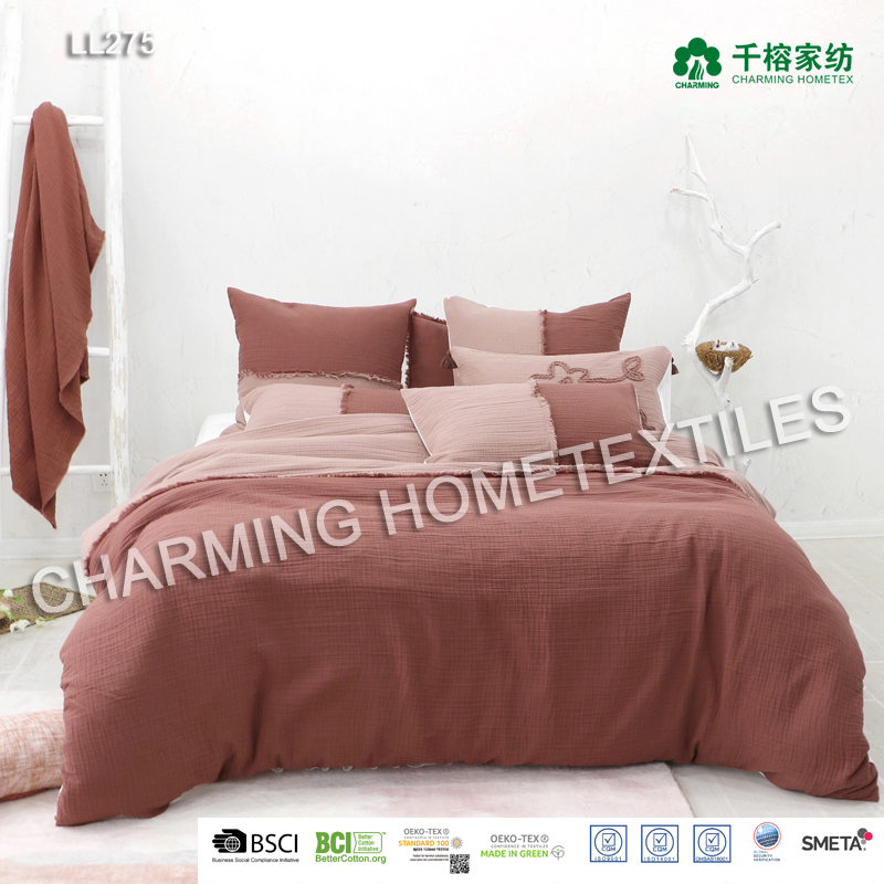 LL275 Cotton gauze bed linen