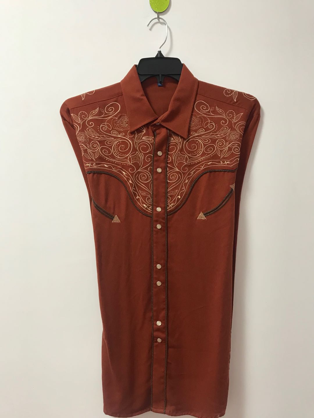 2023 men's charro shirt,horse riding shirt, shirt with EMB