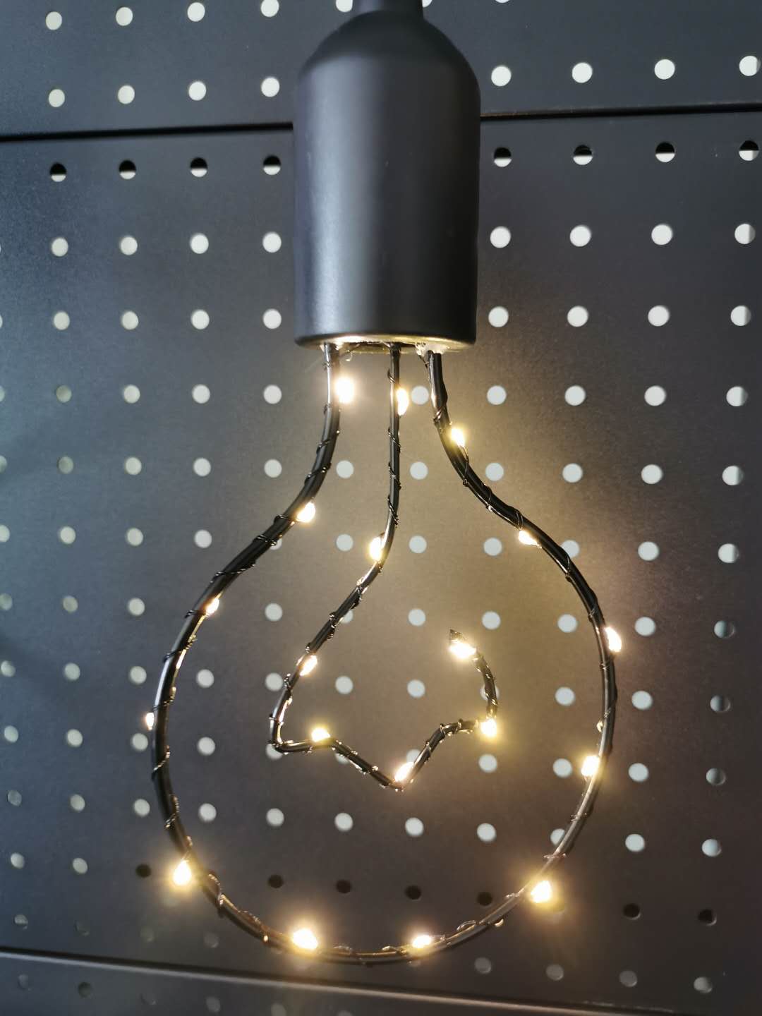 Handing rope copper lights