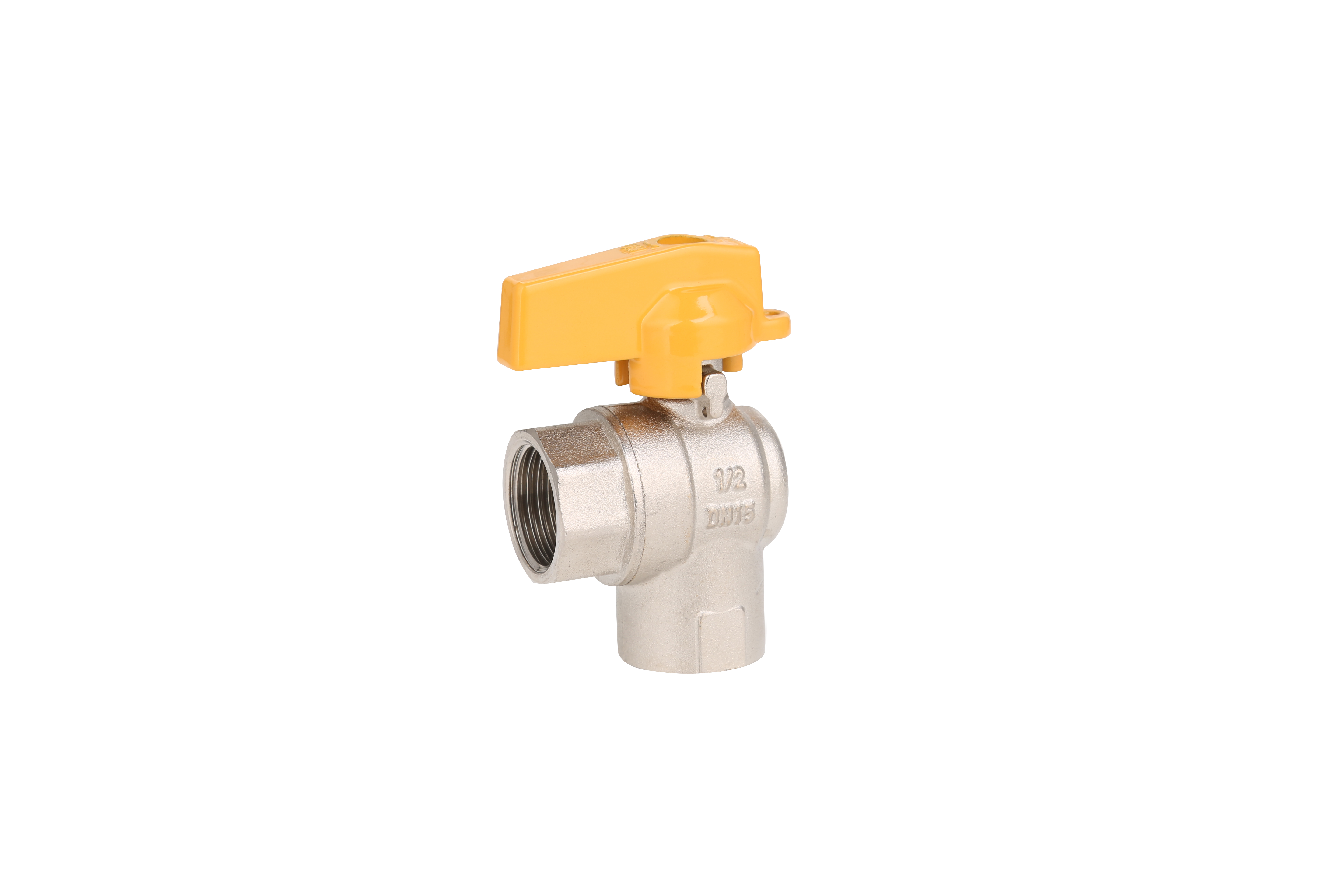 Brass gas valve