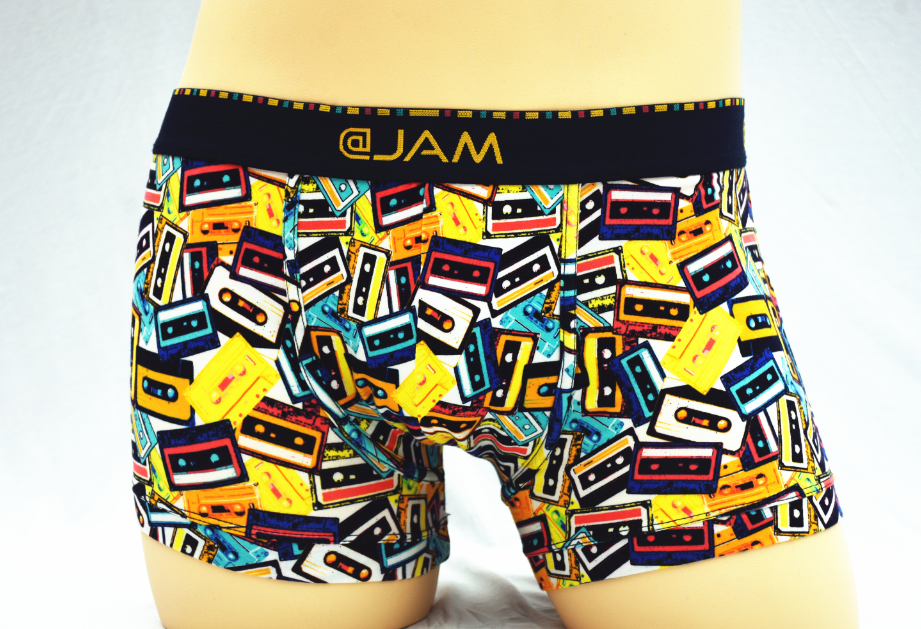 Men's Underwear/ Man Boxer / Reactive Print