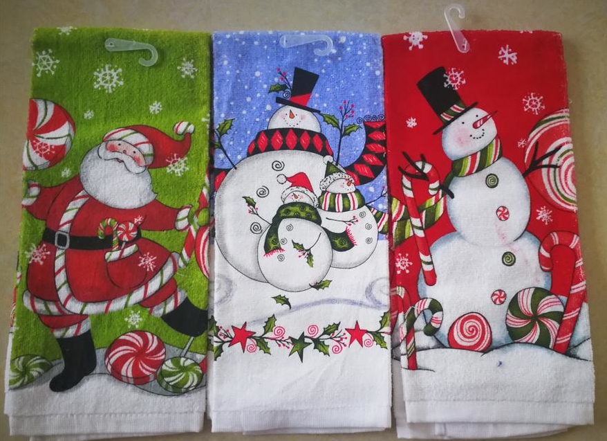 Xmas Christmas kitchen towel