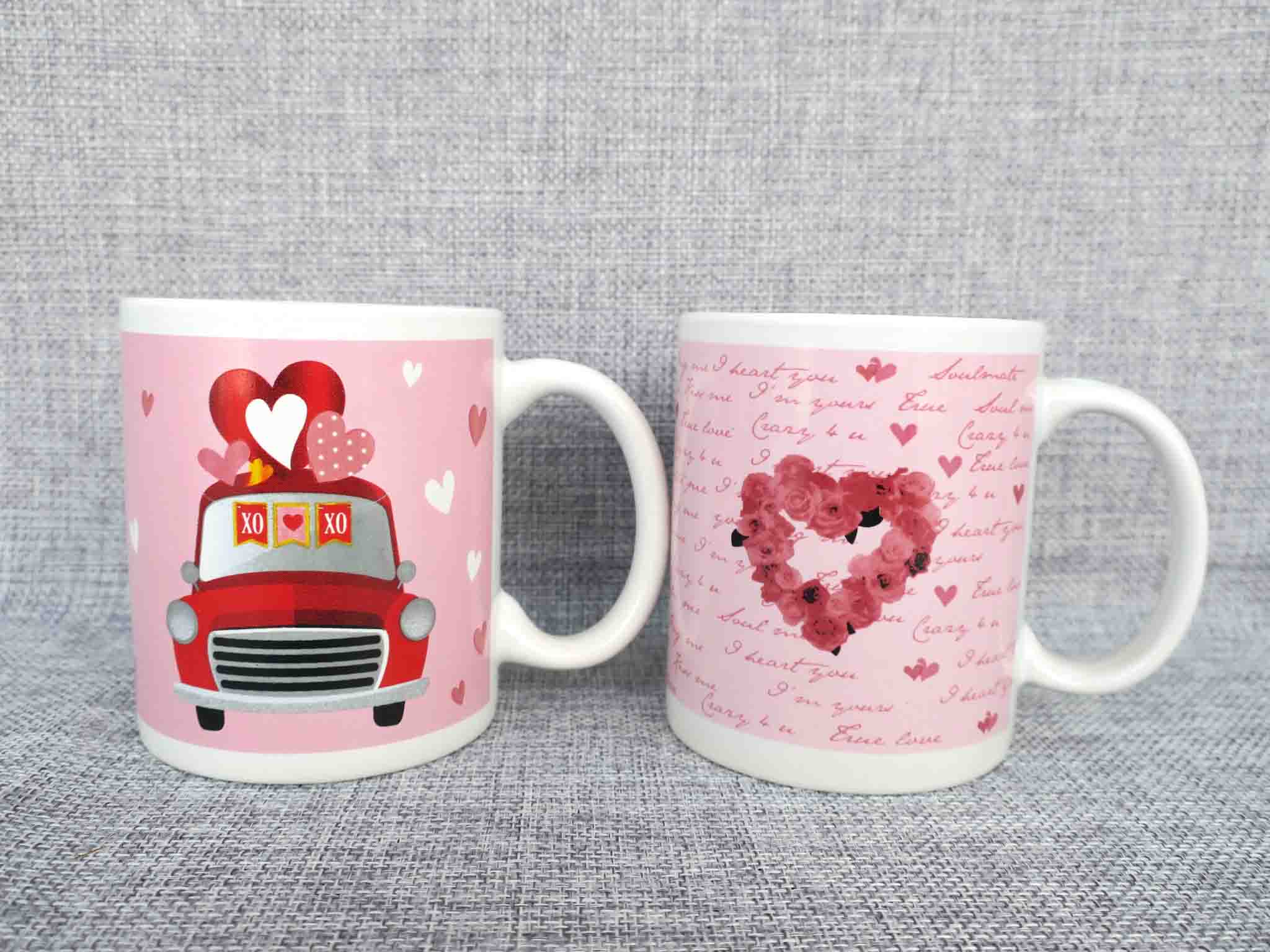 Ceramic mug for Valentine's Days gift