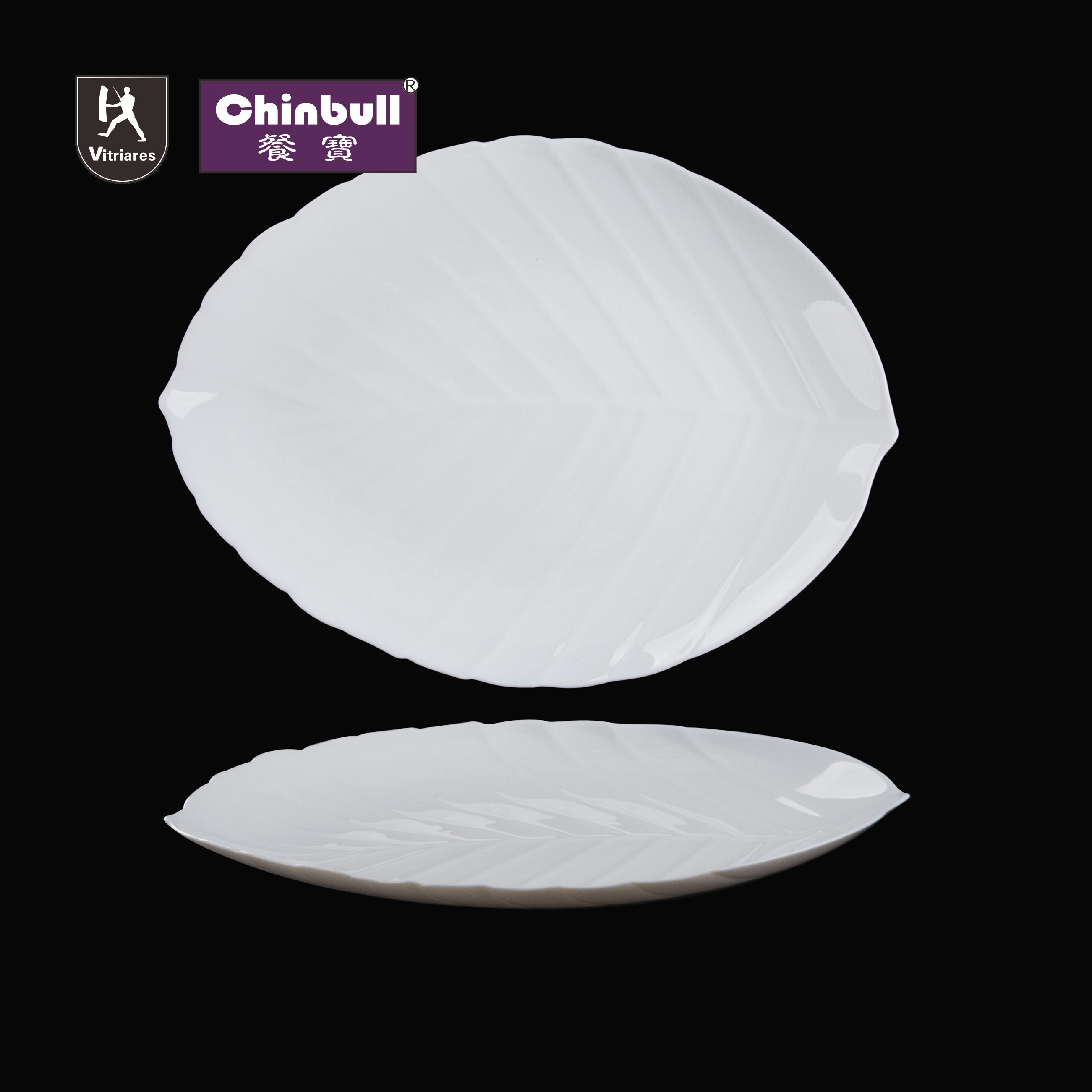 Dinner plate(opal glassware）