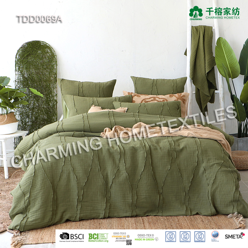 TDD0069 Cotton gauze bed linen