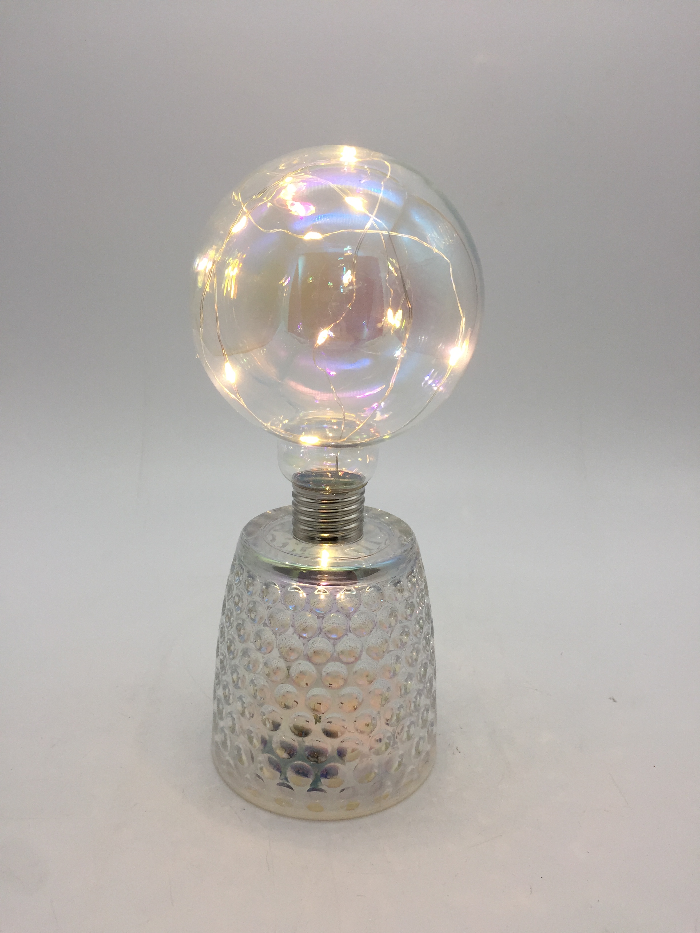 LED Mercury Colored Luster Lamp