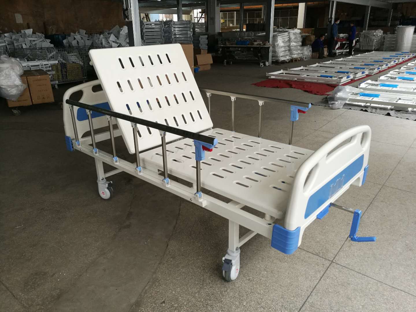 Two Manual Hospital Bed