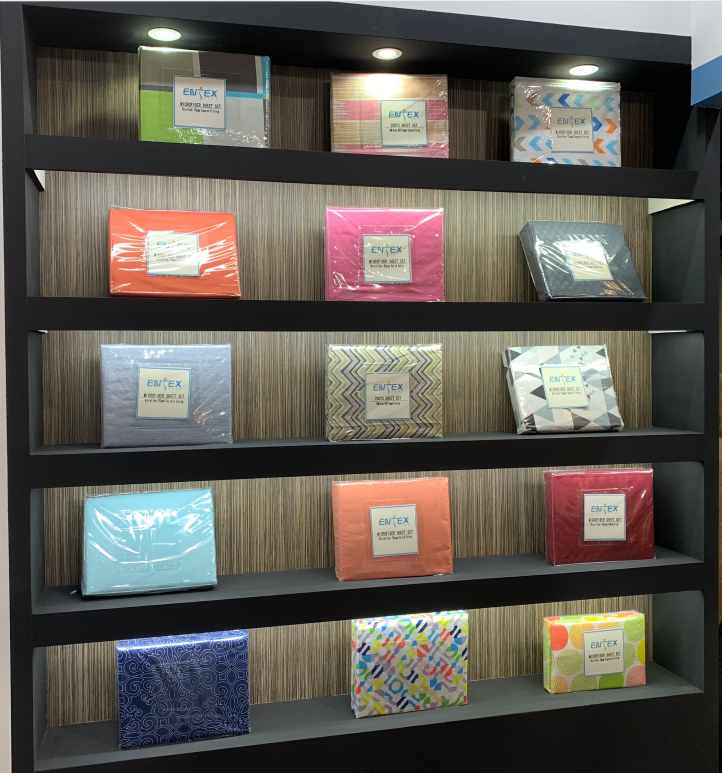 Solid microfiber sheet set