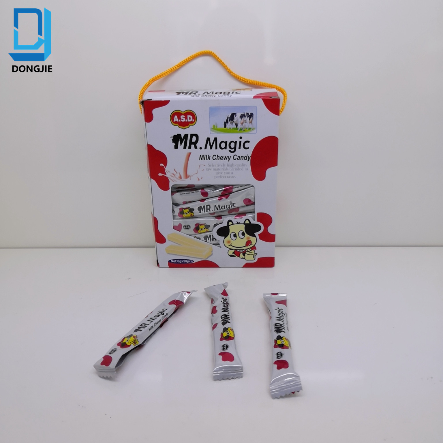 *Milk chewy candy