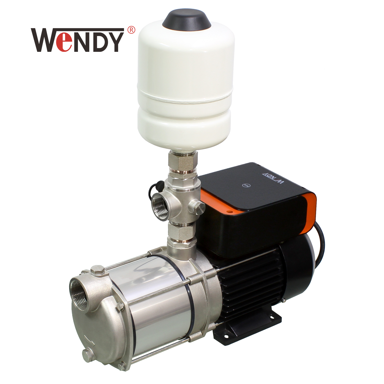 Automatic self priming horizontal multistage pump