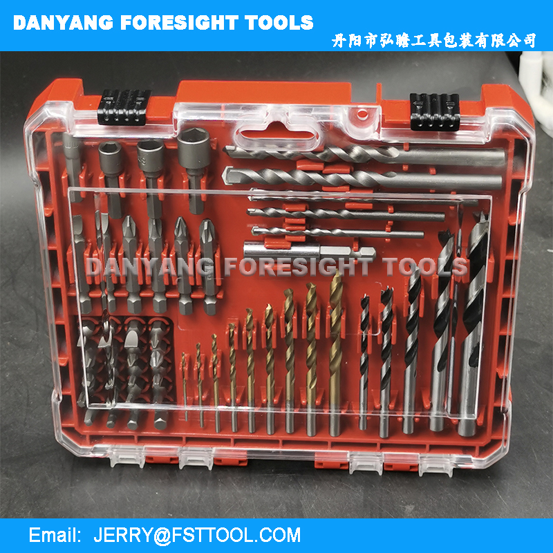 50pcs mixed drill bit set