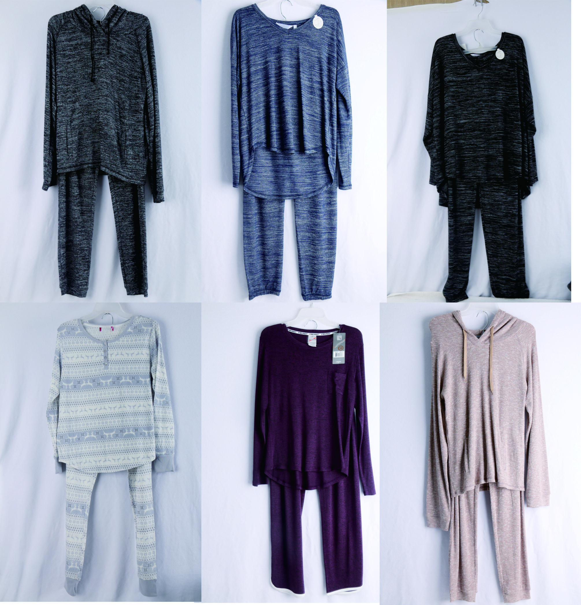 Ladies knitted pajama set