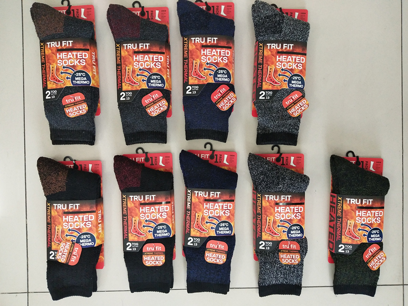 Mens heated socks