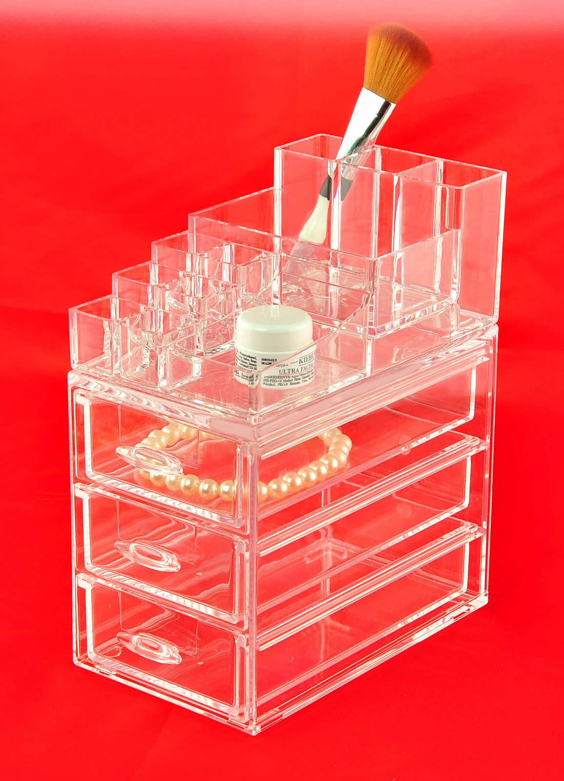 ACRYLIC Chest of Drawer Cosmetic Organizer